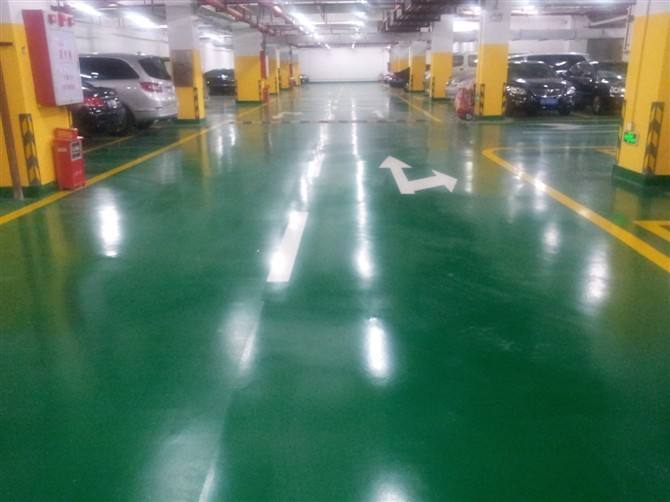 徐州风尚米兰地下停车场密封固化地坪项目